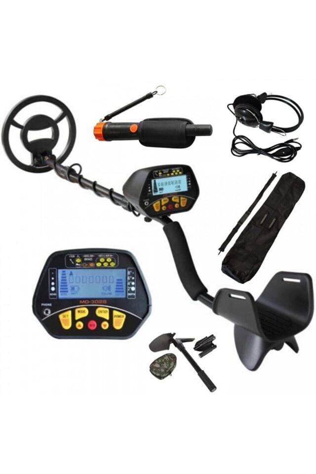 MD 3028 Pro 2022 Versiyon Metal Dedektörü ve MD 720 Pointer