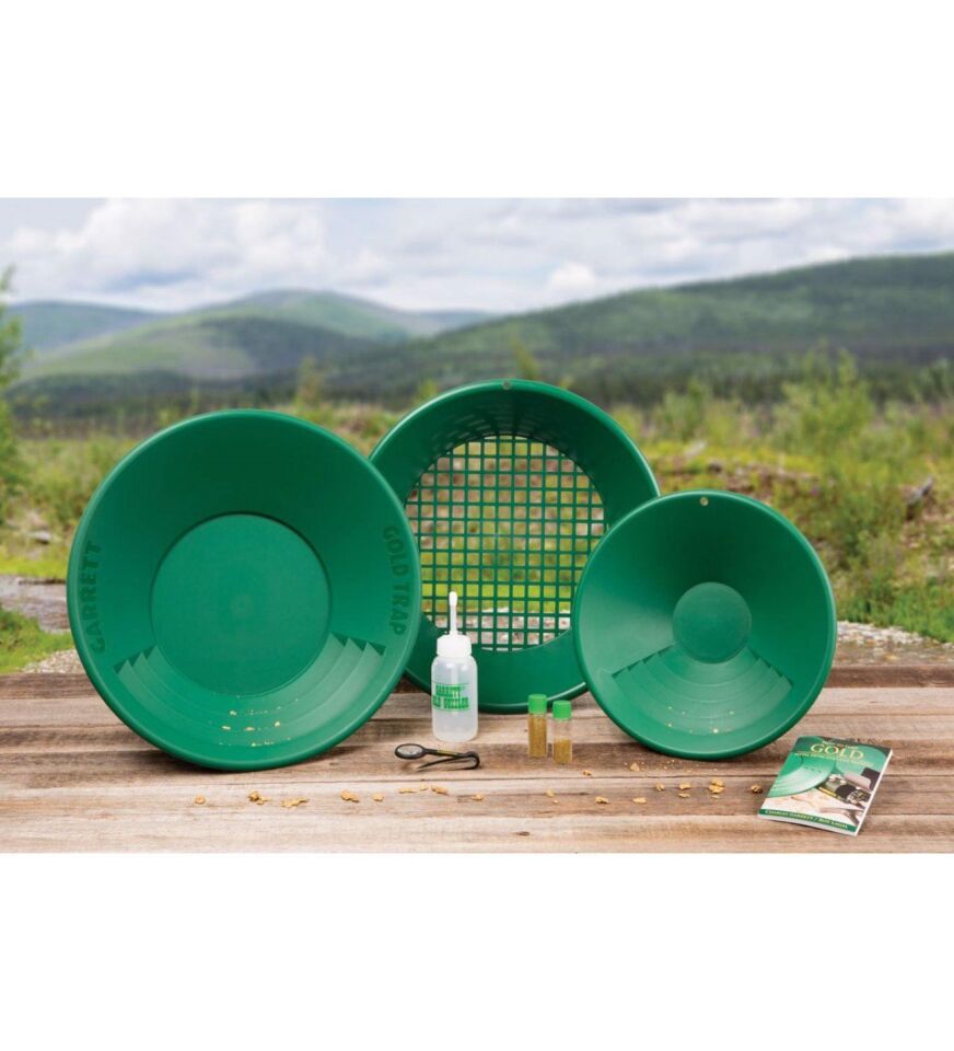 Garrett Gold Pan Kit Trap Altın Eleme Kiti Derede Altın