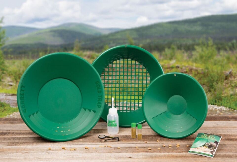 Garrett Gold Pan Kit Trap Altın Eleme Kiti Derede Altın